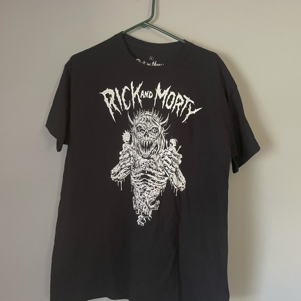 Men's L Adult Swim Rick & Morty T-shirt
